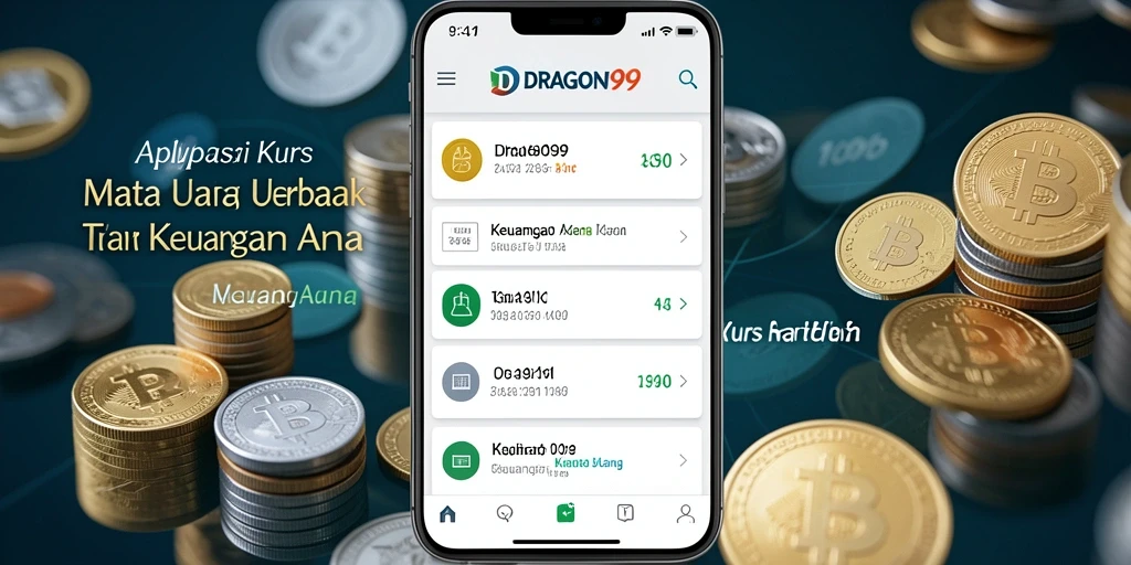 Tampilan utama DRAGON99 dengan informasi kurs terkini