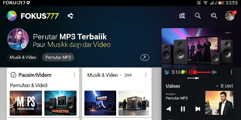 Tampilan antarmuka FOKUS777 yang menarik dan fungsional.