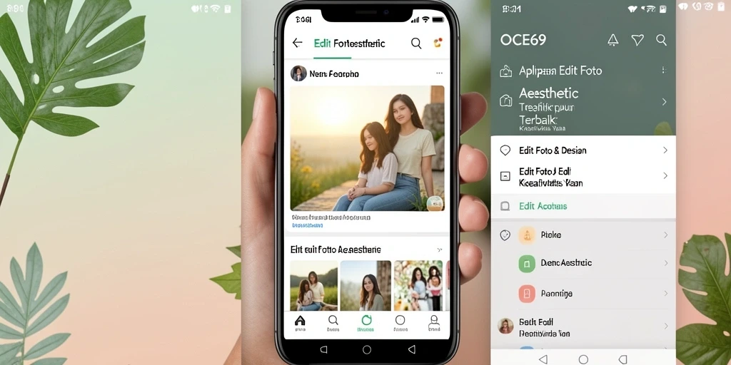Tampilan antarmuka OCE69 yang menarik dan fungsional.