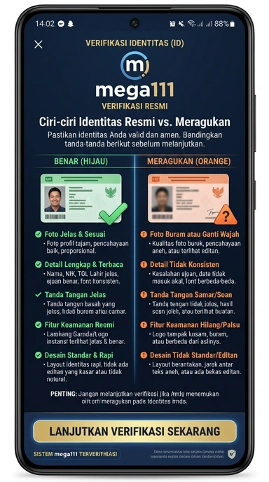 Kanal Resmi Mega111 untuk Pengguna Android Indonesia